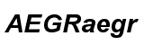 Arial&reg; Pro Greek Bold Italic