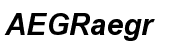Arial&reg; WGL Bold Italic