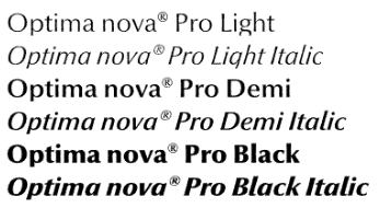 Optima Nova Pro Basic 1 Value Pack