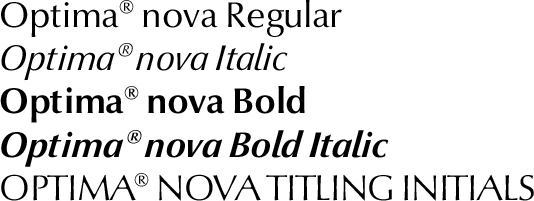 Optima Nova Pro Basic 2 Value Pack