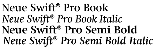 Neue Swift Pro Basic 2 Volume Weights