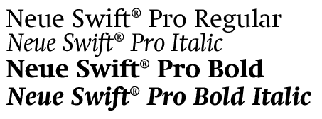 Neue Swift Pro Basic 1 Volume Weights