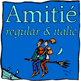 Amitié font from URW++