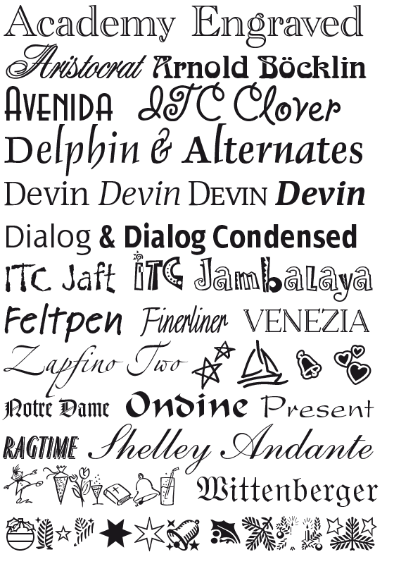 special occasions collection