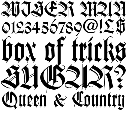 Wilhelm Klingspor Gotisch� Roman