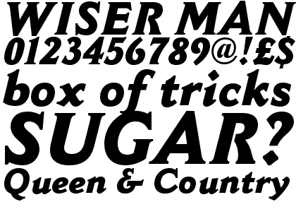 Cantoria&trade; Extra Bold Italic