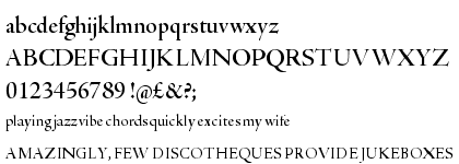 Adobe Jenson� Pro Semibold Display