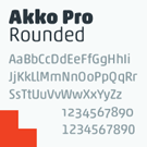 Akko Pro Rounded
