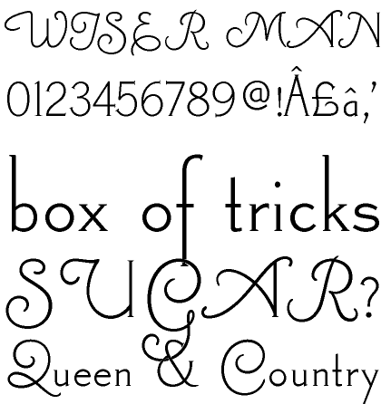 Canterbury Old Style Swash