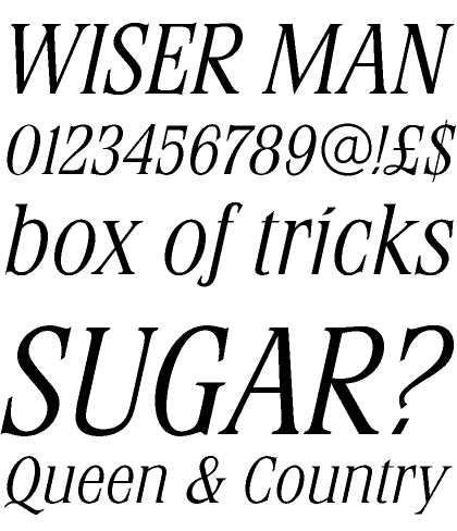 Stirling Light Italic