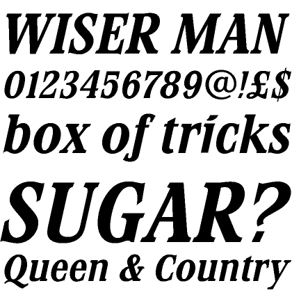 Stirling Bold Italic