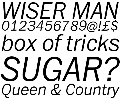 ITC Franklin&trade; Pro Light Italic