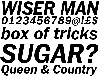 ITC Franklin&trade; Pro Bold Italic