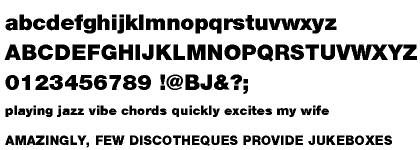 Neue Helvetica™ Cyrillic 95 Black