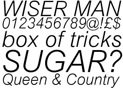 Arial� Pro Light Italic