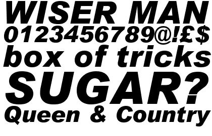 Arial� Pro Black Italic