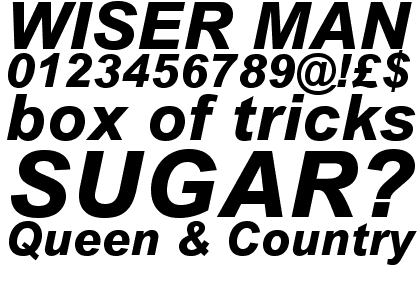 Arial� Pro Extra Bold Italic