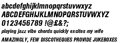 AG Book&reg; Pro Medium Condensed Italic