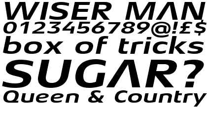 Aeonis&trade; Pro Extended Bold Italic