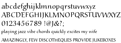 Alcuin URW Cyrillic Light