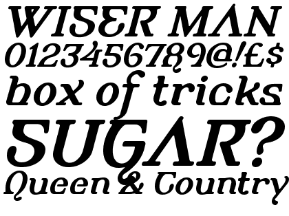 Alembic Two Bold Italic