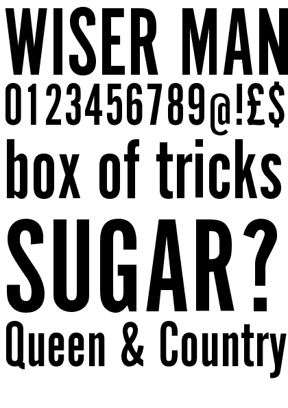 Alternate Gothic Com No1