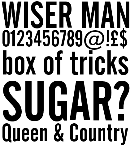 Alternate Gothic No.2