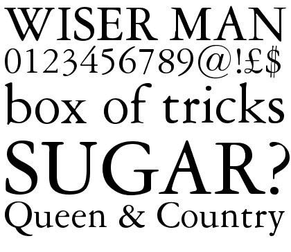 American Garamond Roman