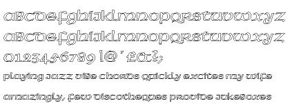 American Uncial Outline Standard