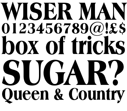 Americana Extra Bold Condensed