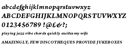 Arno&trade; Pro Bold Italic Caption