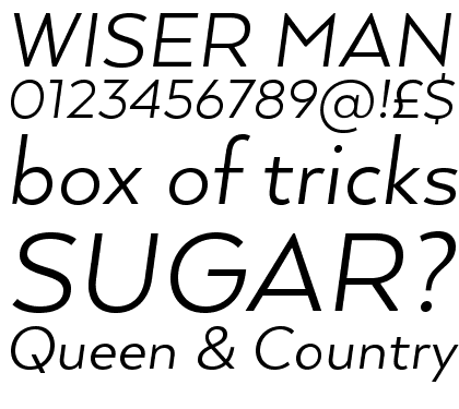 Arquitecta Book Italic