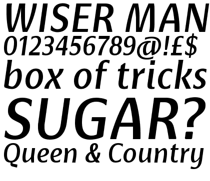 Basel Neue Medium Italic