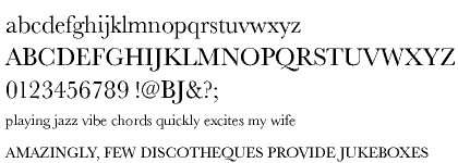 Baskerville URW Cyrillic Regular