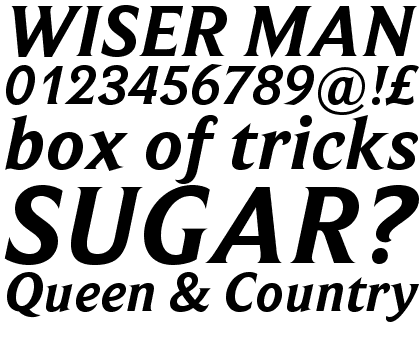 Beaufort Pro Bold Italic