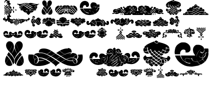 Black Ornaments Three