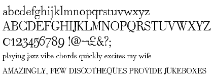 Bodoni Classic Cyrillic Text Light