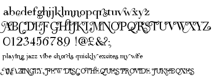 Bodoni Classic Roman Swashes