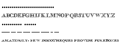 Bodoni Classic Shadow Initials