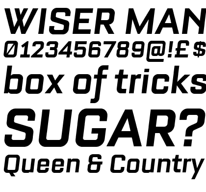 Bourgeois Bold Italic