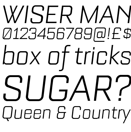 Bourgeois Light Italic