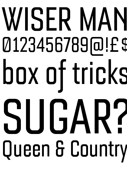 Bourgeois Medium Condensed