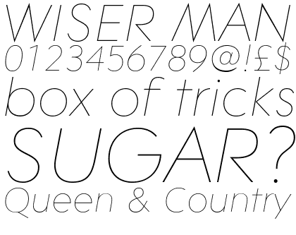 Contax Pro 26 Ultra Light Italic