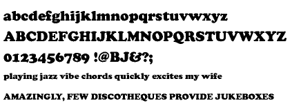 Cooper Black Cyrillic Standard (D)