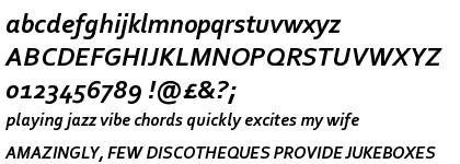 Corbel Bold Italic