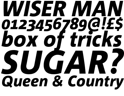 Corpid C1 Heavy Italic