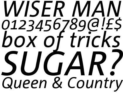 Corpid C1 Regular Italic