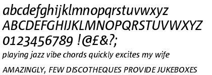 Corpid E1s SemiCond Regular Italic