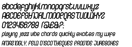 Curvature Rounded Italic