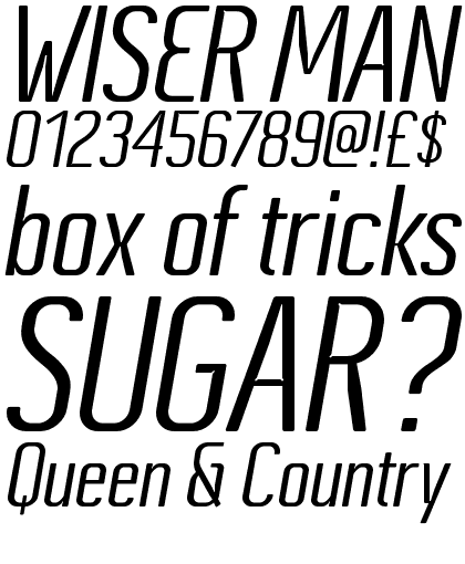 Cynapse Bold Oblique